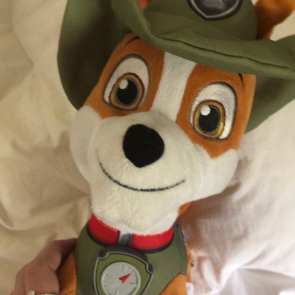 tracker paw patrol stuffed animal